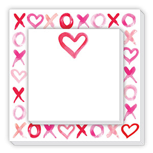 X's & O's & Hearts - Duo Notepad