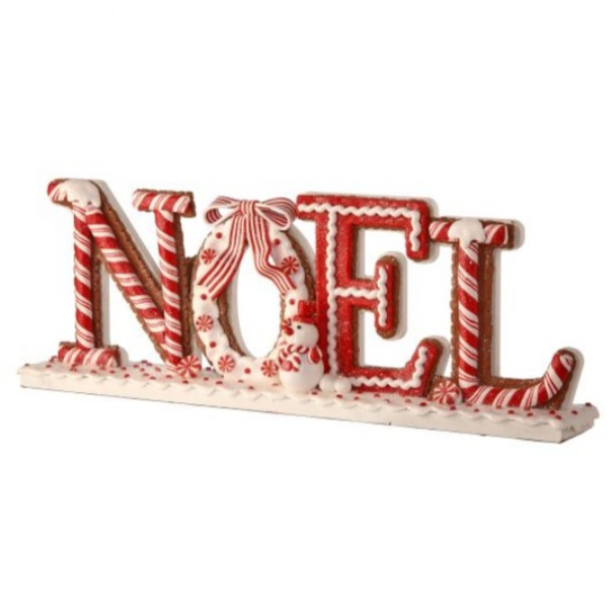 "Noel" Candy Table Piece