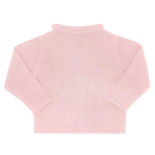 Pink Jersey Rollneck Sweater - Personalization Included - J.A. Whitney