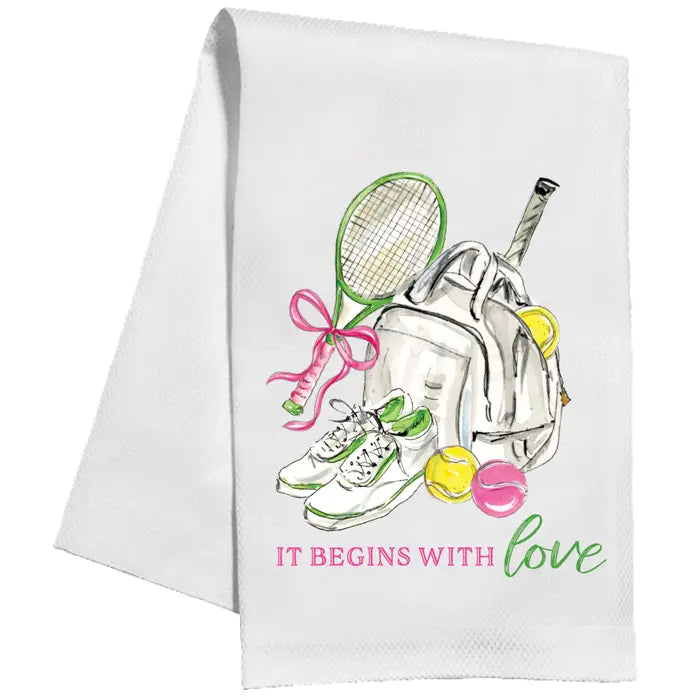 It Begins w/ Love - Kitchen Towel