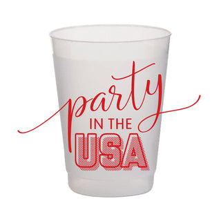 Party in the USA Frost Flex Cups