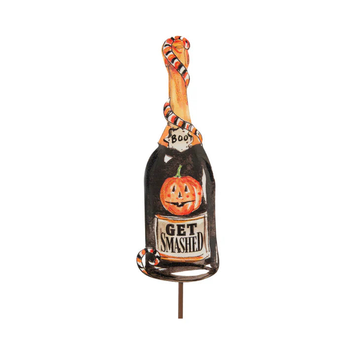Spooky Wine Bottle Stake