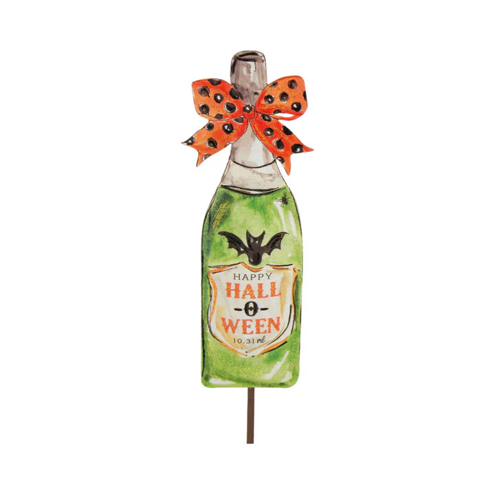 Spooky Wine Bottle Stake