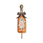 Spooky Wine Bottle Stake