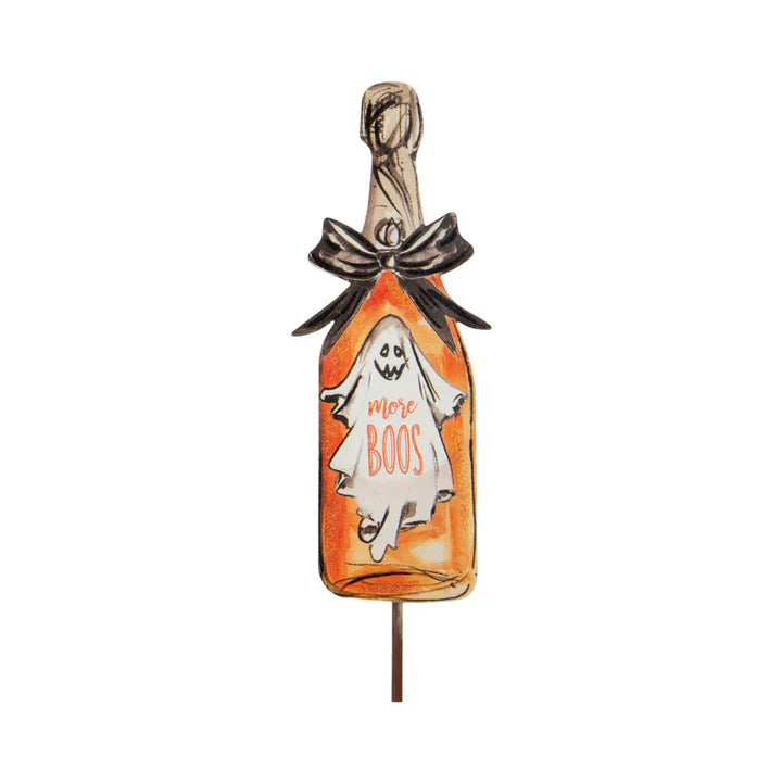 Spooky Wine Bottle Stake