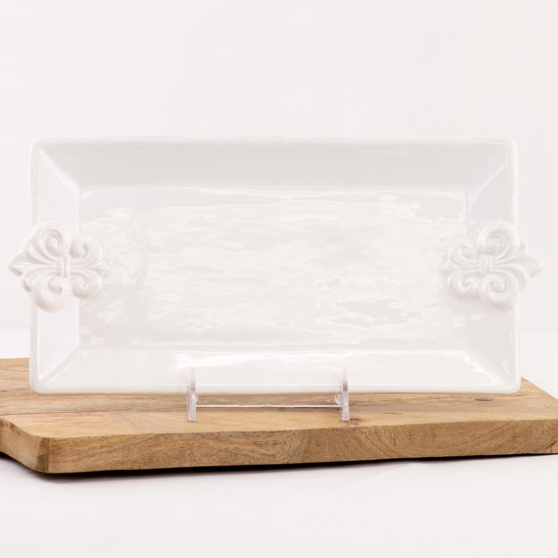 LaFleur Embossed Rectangle Platter