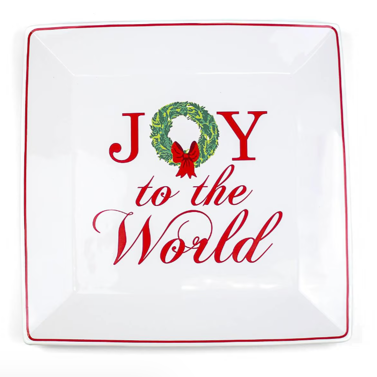 Joy Wreath Platter