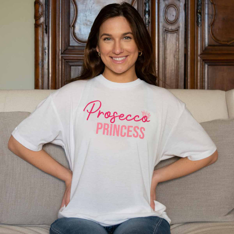 Prosecco Princess Crew Neck T-Shirt
