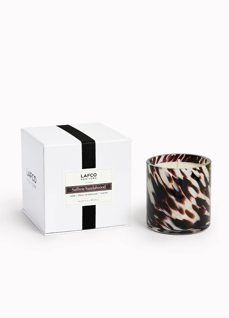 Saffron Sandalwood 6.5 oz Candle