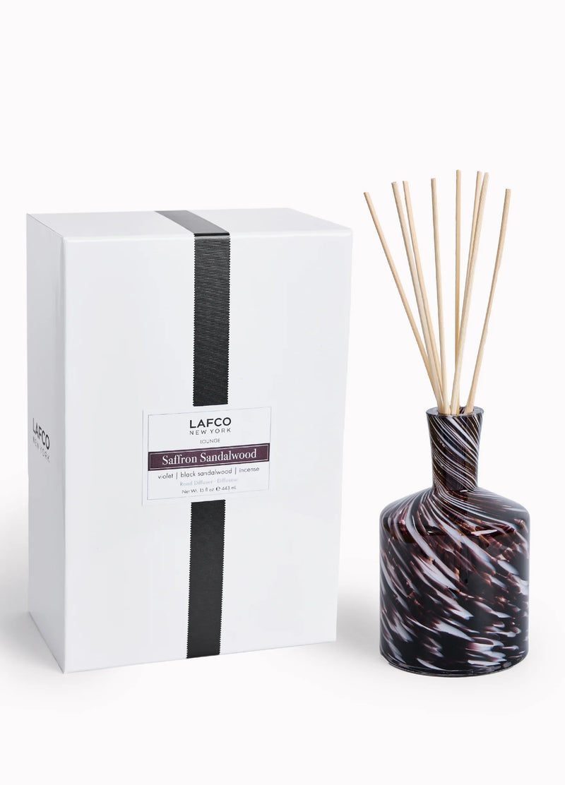 Saffron Sandalwood 15.5 oz Reed Diffuser