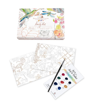 Watercolor Cards w/ Foil Touches