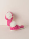 Magenta Amore Slippers - S / M