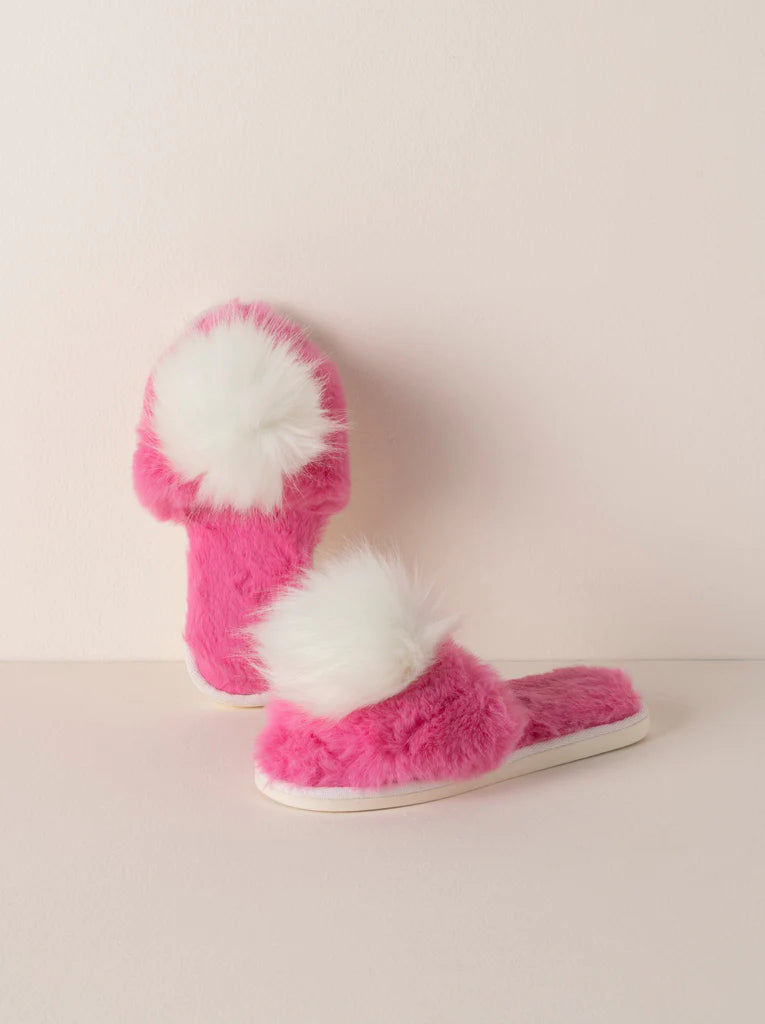 Magenta Amore Slippers - S / M