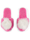 Magenta Amore Slippers - L /  XL