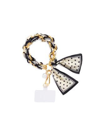 Black Dots Phone Wristlet - J.A. Whitney