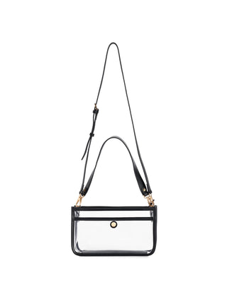 Black Spectator Shoulder Bag by Shiraleah