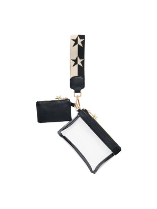 Black Spectator Wristlet - J.A. Whitney