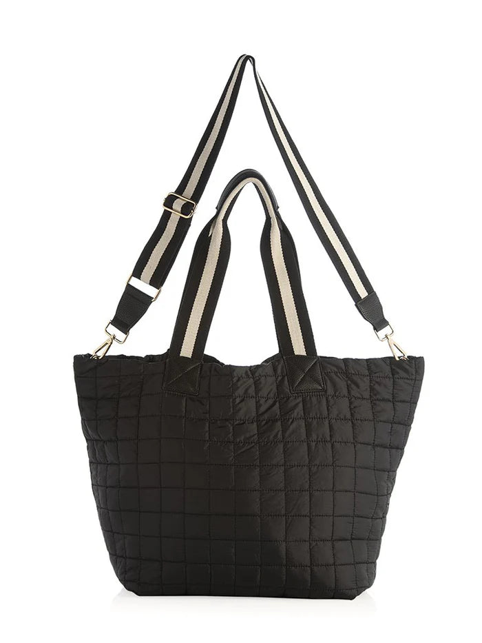 Black Travel Tote