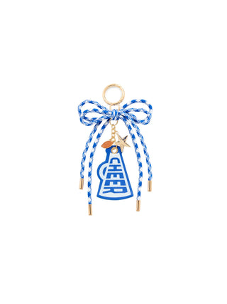 Blue Cheer Gameday Bag Charm and Key Ring by Shiraleah