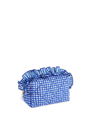 Blue Small Lucy Zip Pouch by Shiraleah