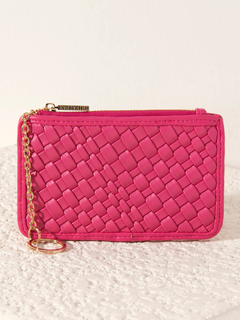 Magenta Blythe Mini Zip Pouch