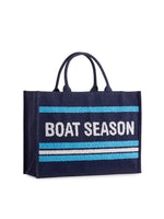 Boat Season Beach Bag