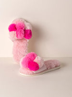 Pink Carina Slippers - S / M