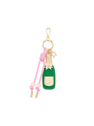 Champagne Bottle Bag Charm