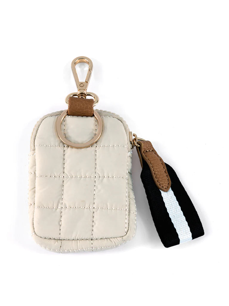 Ivory Clip-On Pouch