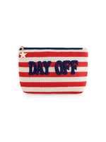 Day Off Small Zip Pouch