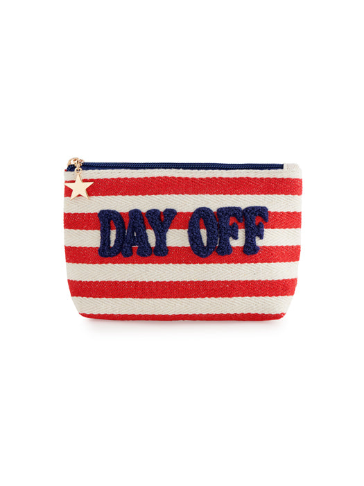 Day Off Small Zip Pouch