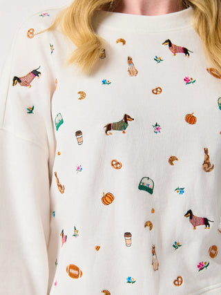 Fall Icons Relaxed Sweatshirt - J.A. Whitney