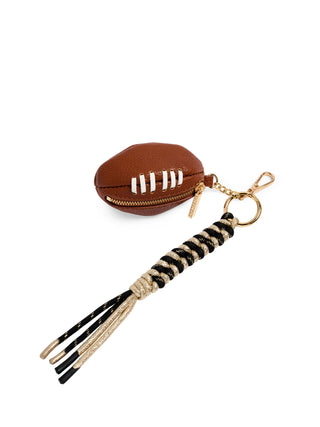Football Bag Charm and Key Ring by Shiraleah