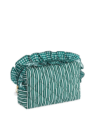Green Large Lucy Zip Pouch by Shiraleah