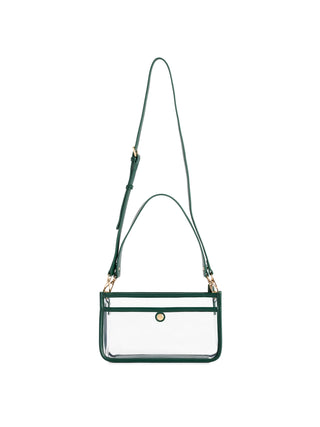 Green Spectator Shoulder Bag by Shiraleah