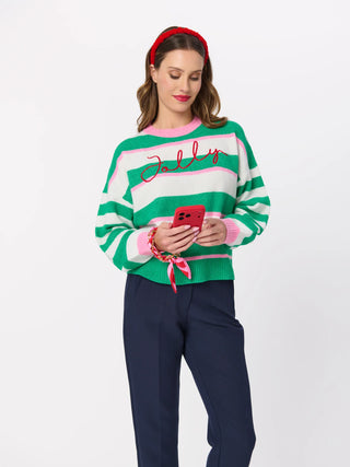 Jolly Stripe Relaxed Fit Sweater