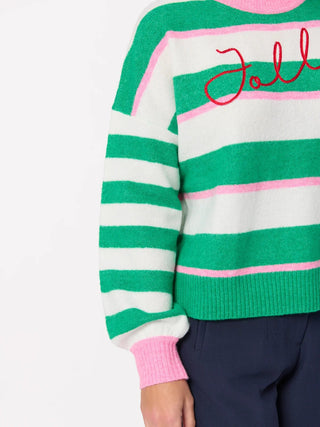 Jolly Stripe Relaxed Fit Sweater