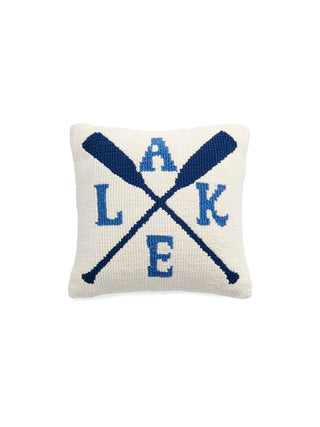 White Lake Oars Pillow