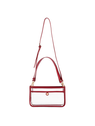 Maroon Spectator Shoulder Bag by Shiraleah