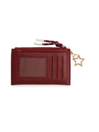 Maroon Taylor Card Case by Shiraleah