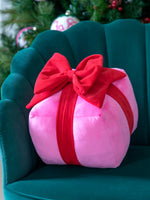 Medium Pink Gift Box Pillow