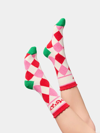 Merry Argyle Socks
