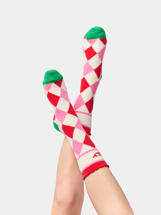 Merry Argyle Socks