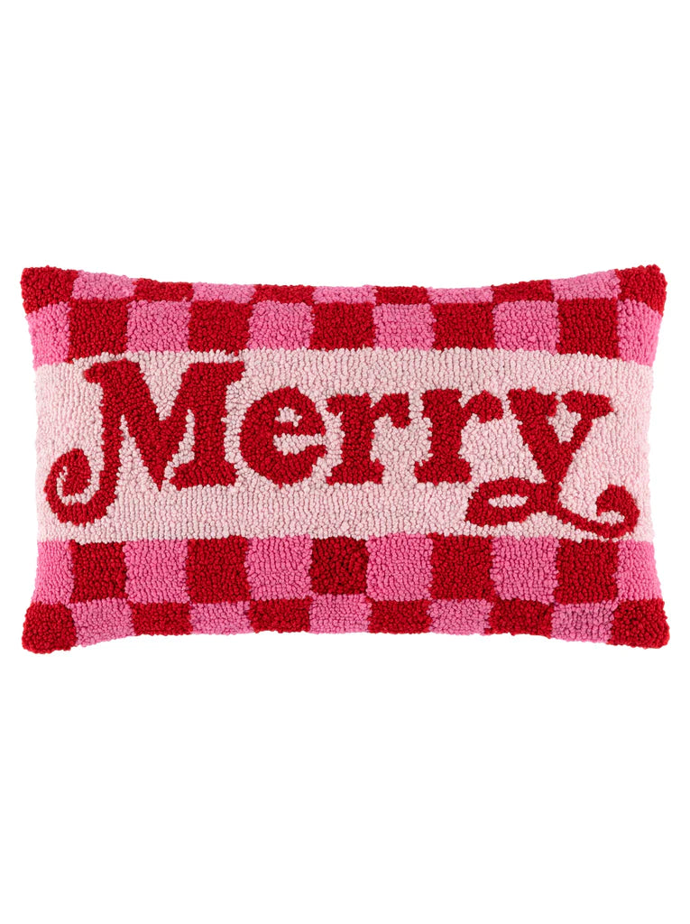 Pink Merry 12" x 20" Pillow