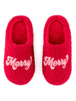 Merry Merry Slippers - L/XL