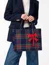 Navy Scottie Tote