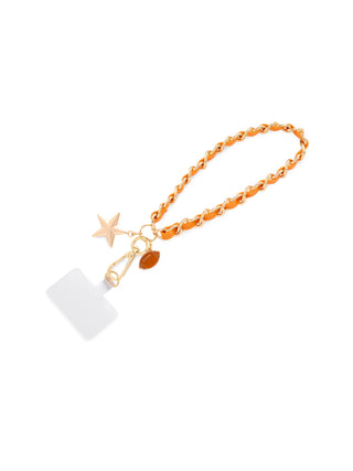 Orange Taylor Phone Wristlet by Shiraleah