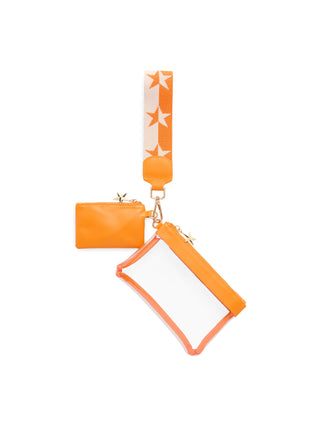 Orange Spectator Wristlet - J.A. Whitney