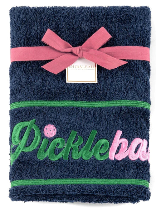 Navy Pickleballer Towel