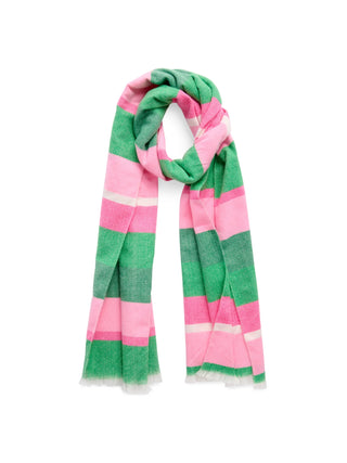 Pink / Green Kayla Scarf